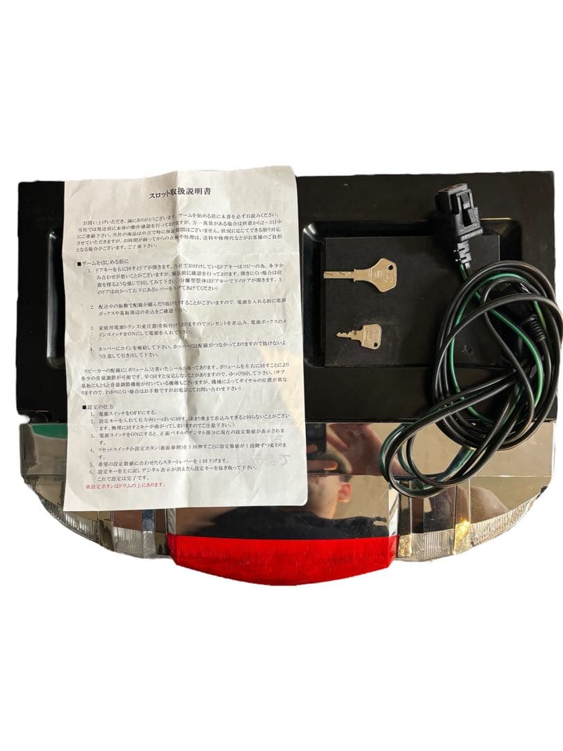 パチスロ　美品　花火絶景　パチスロ実機　ミズホ　ハナビゼッケイ　不要機