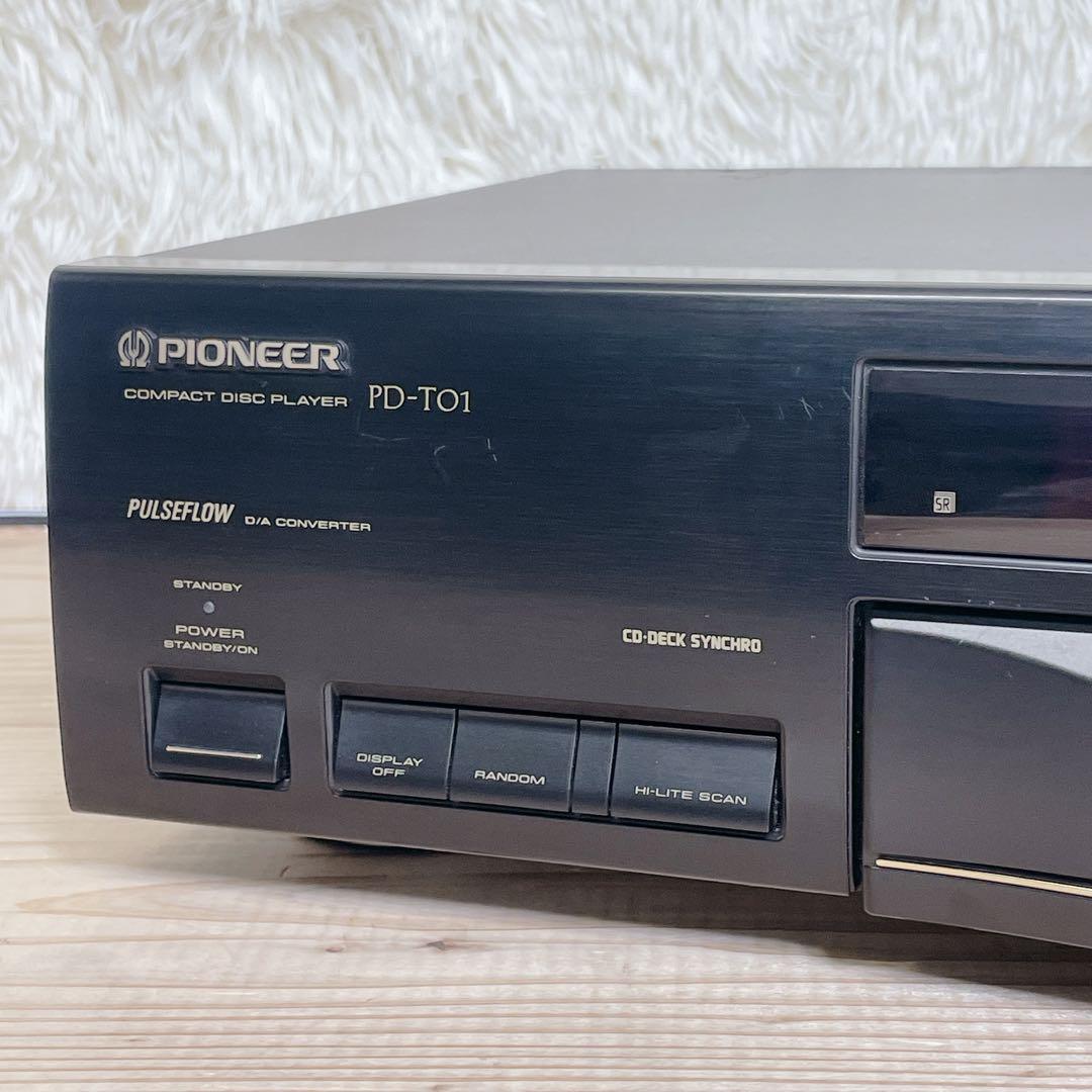 Pioneer PD-T01 ターンテーブル方式 CDプレーヤー