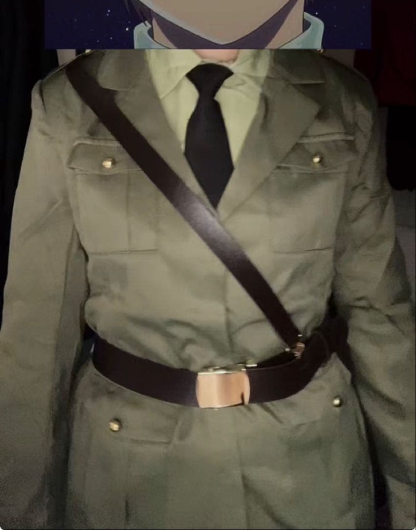 ヘタリア イギリス アーサーカークランド コスプレ カット済みウィッグ付