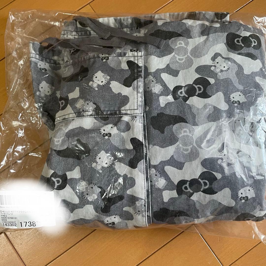 カルナムール ハローキティ パンツ カモフラ