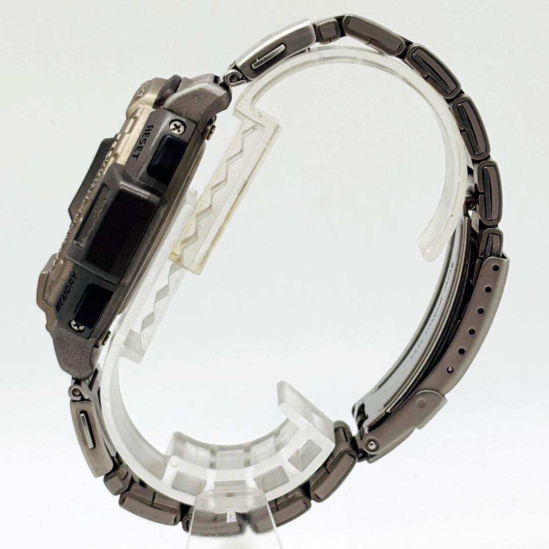 【入手困難】美品 プロトレック PRT-610 チタニウム 腕時計【1-B-⑤】