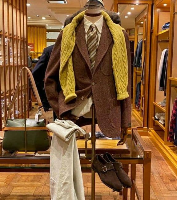 【期限セール】ERRICO FORMICOLA ツイードジャケット 42(44