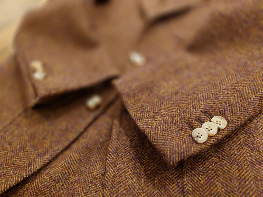 【期限セール】ERRICO FORMICOLA ツイードジャケット 42(44