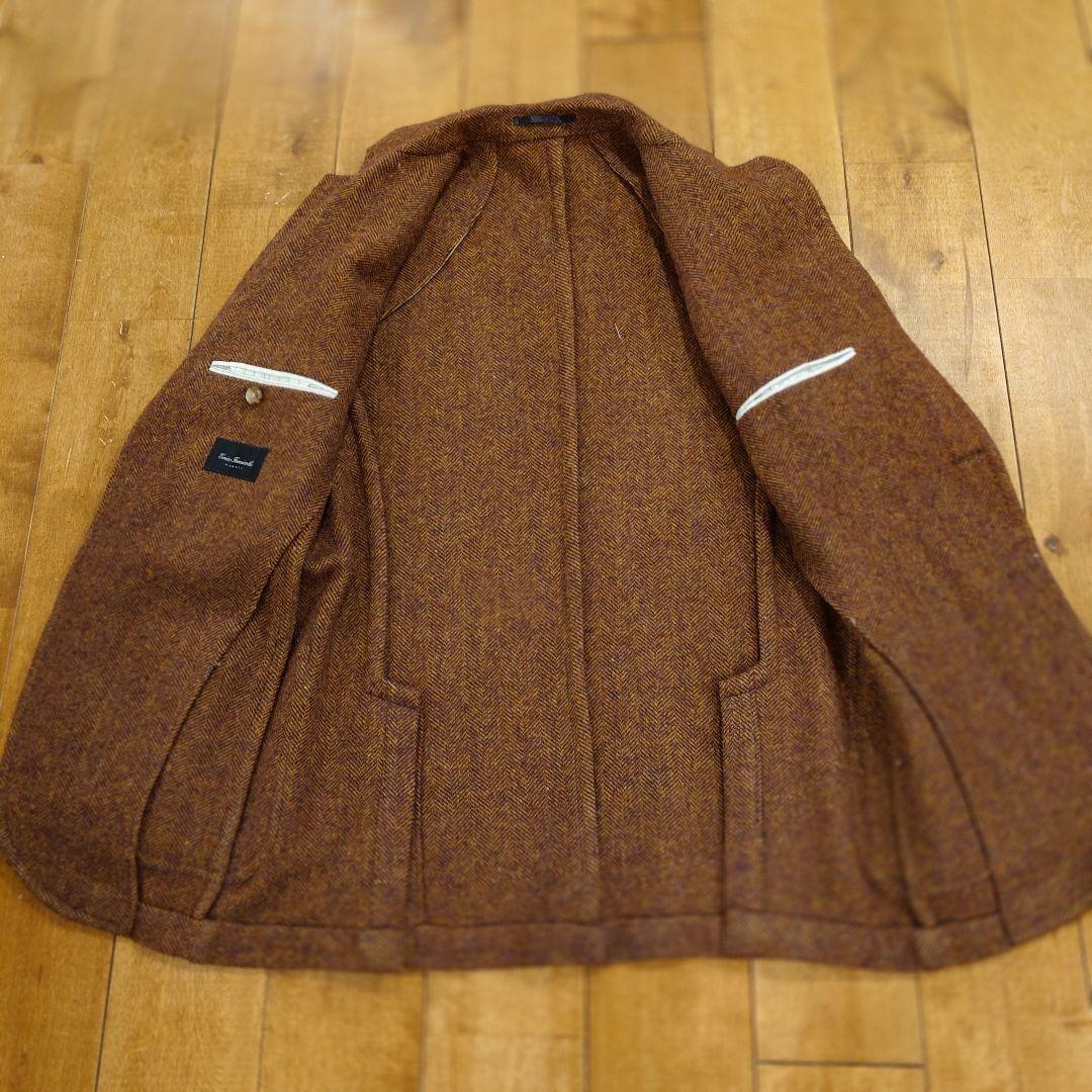 【期限セール】ERRICO FORMICOLA ツイードジャケット 42(44