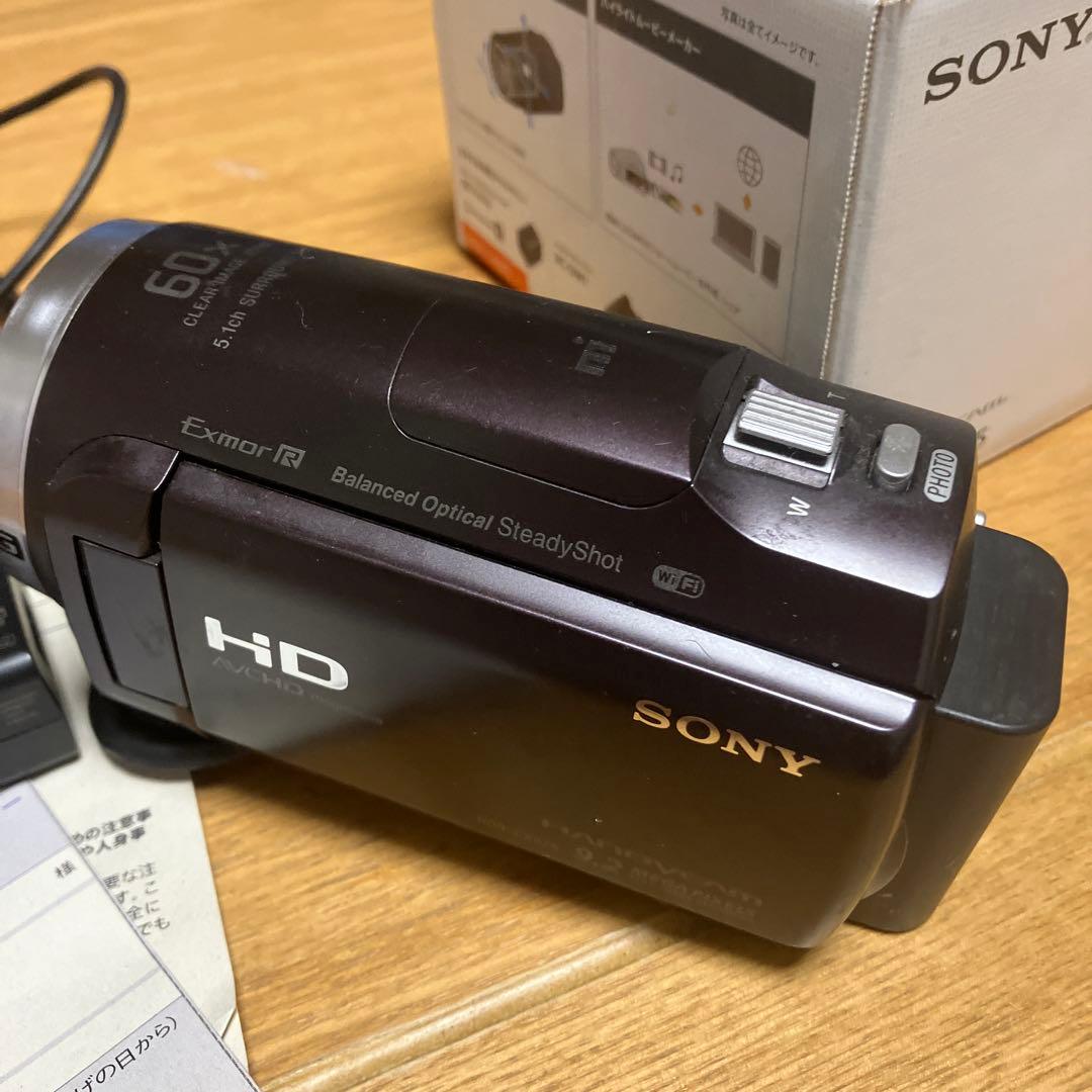 お値下げ。Sony HDR-CX675 ビデオカメラUSED 長期自宅保管品