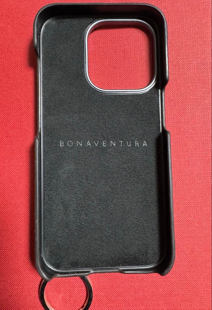 【超美品】ボナベンチュラ iPhoneケース＆ストラップ