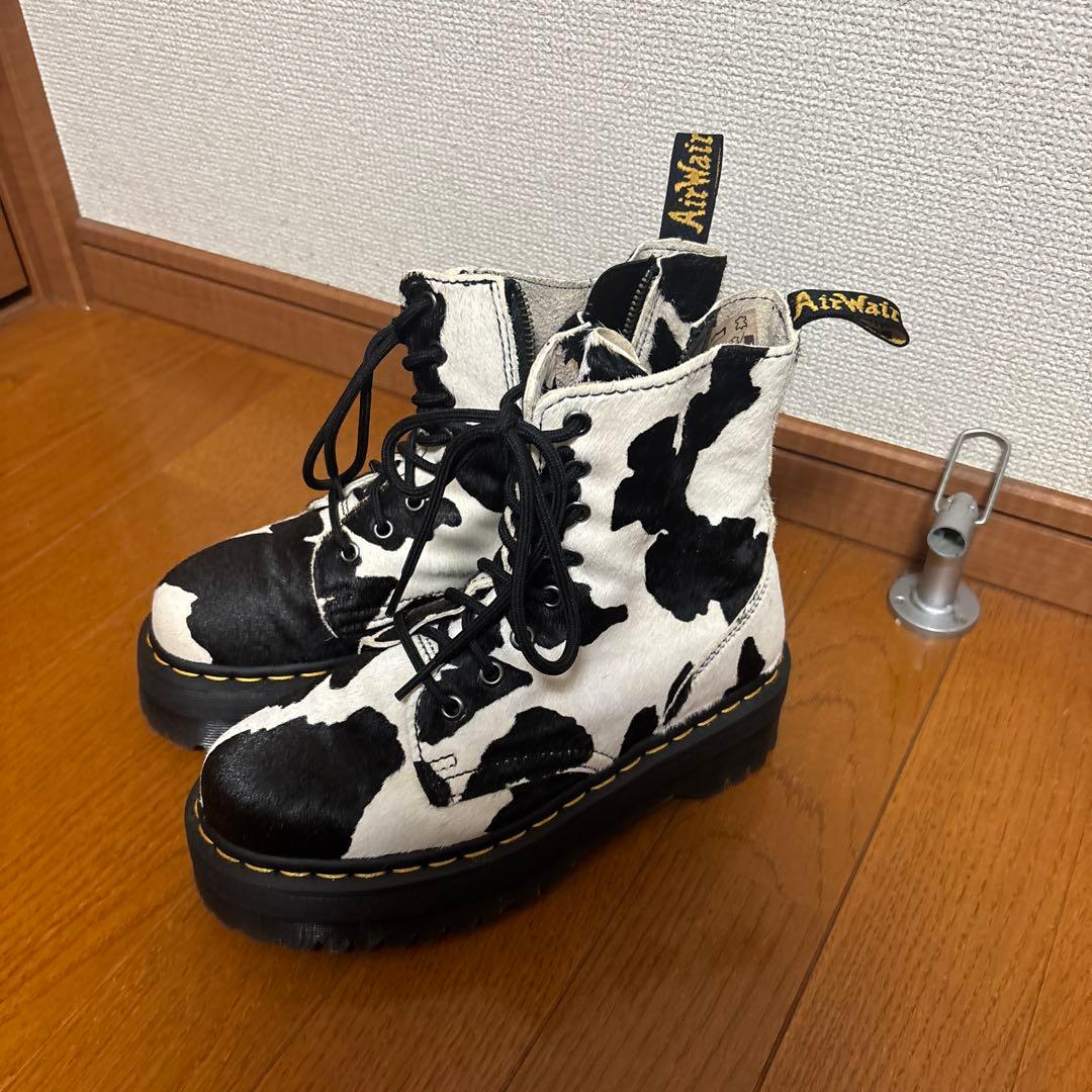 Dr.Martens 牛柄 ハラコ 8ホール サイズ4