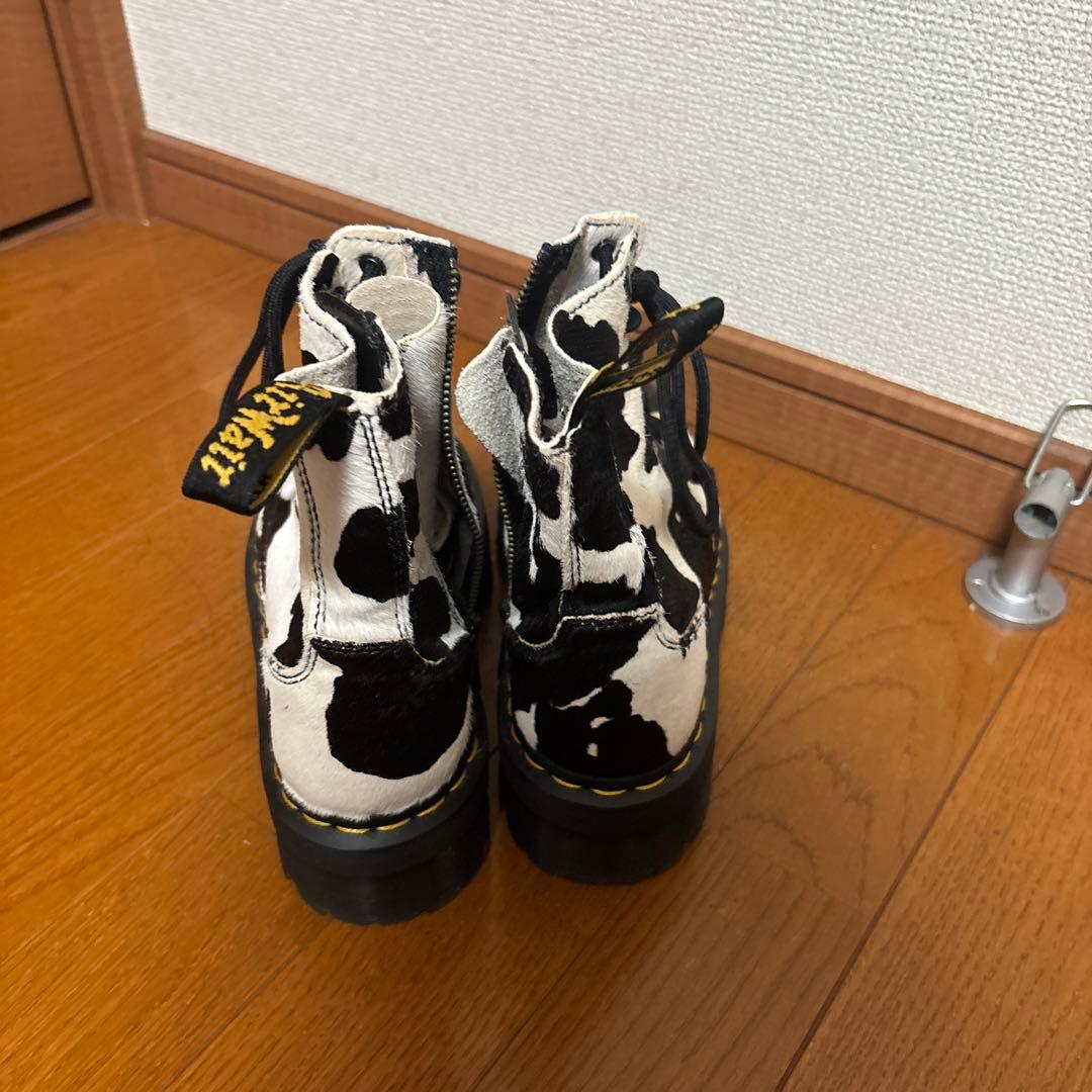 Dr.Martens 牛柄 ハラコ 8ホール サイズ4