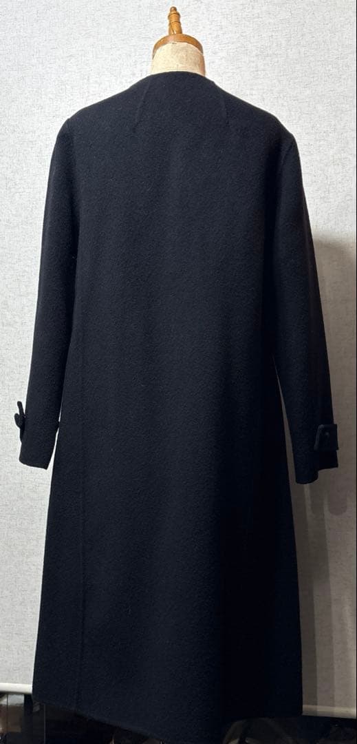 東京ソワール　ウールロングコート　S 新品