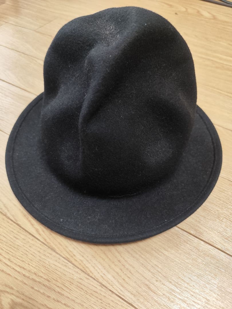 WORLD'S END 黒 フェルトハット