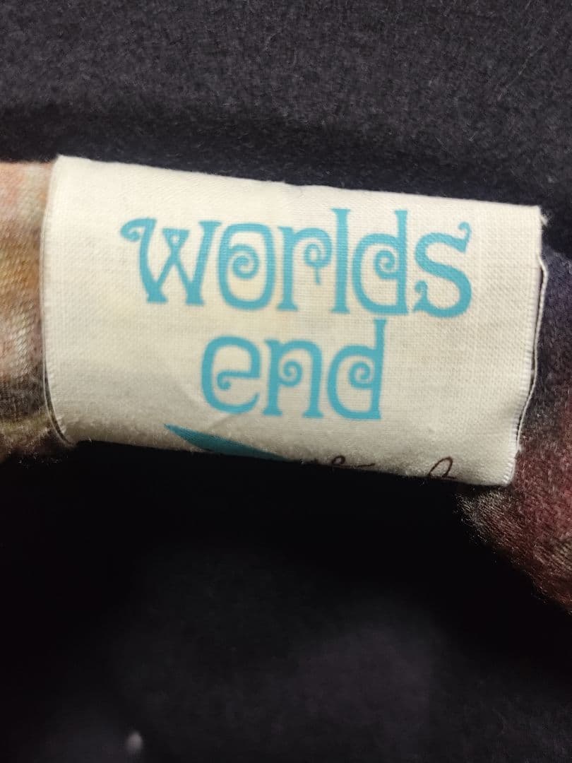 WORLD'S END 黒 フェルトハット