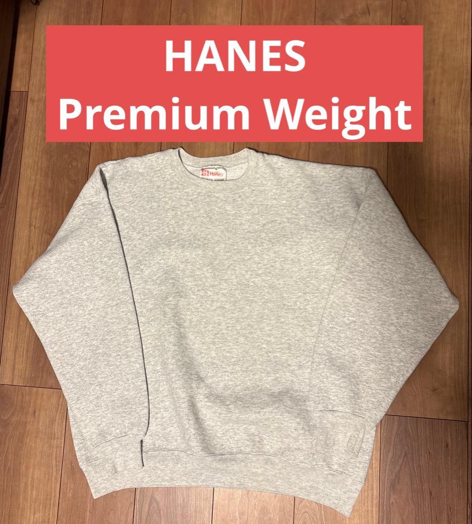Hanes Premium Weight スウェット　Lサイズ OVY KAJA