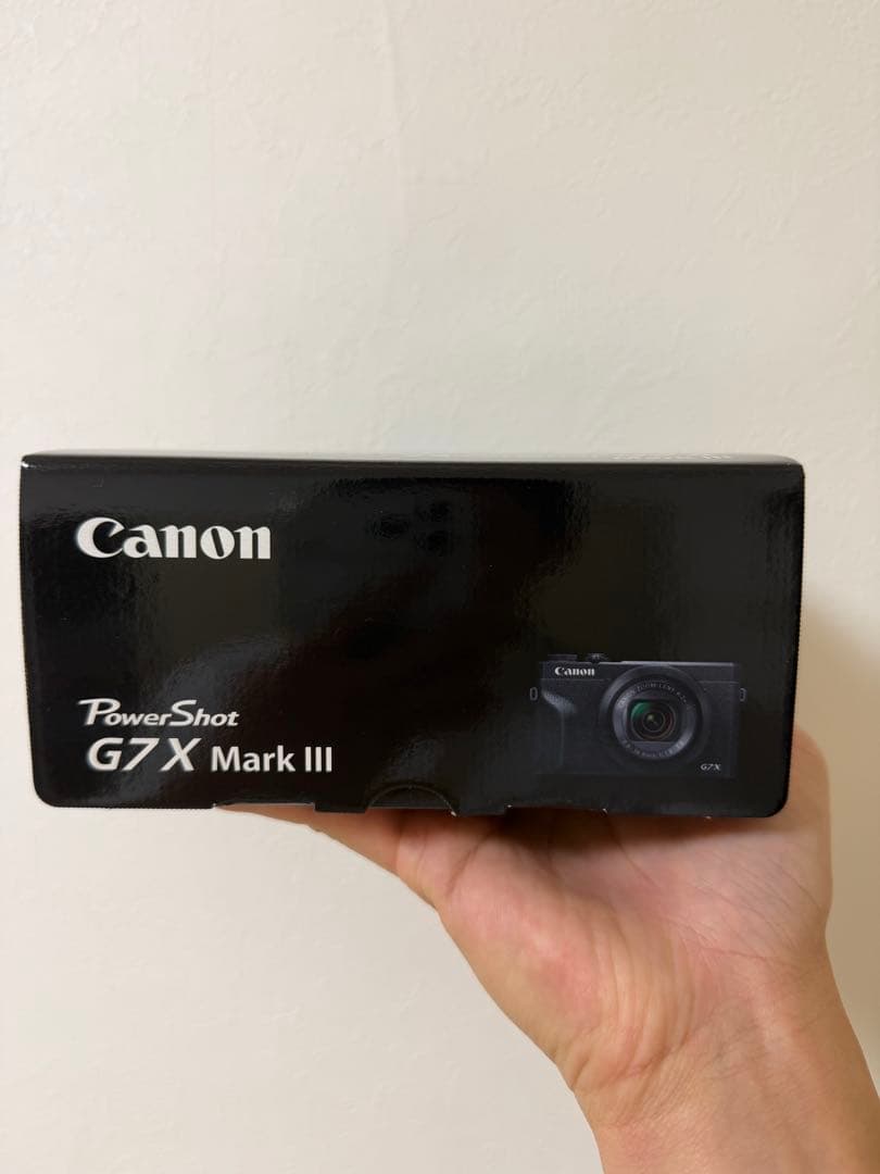 新品・未開封　Canon PowerShot G7X Mark III シルバー