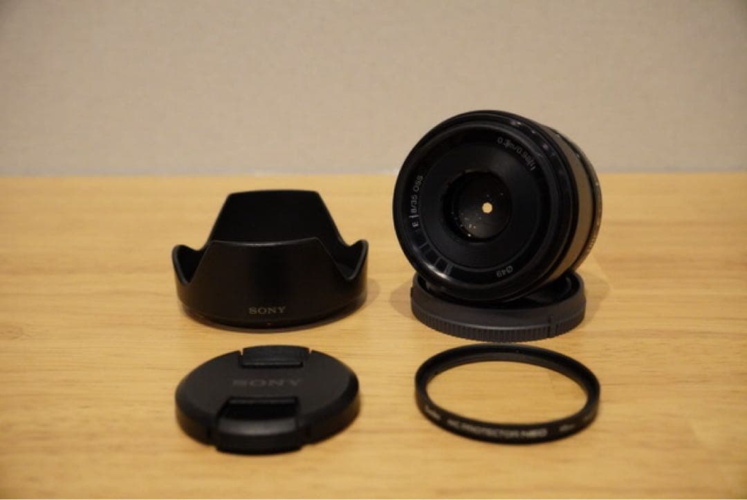 美品　SEL35F18 SONY レンズ　フィルター付き