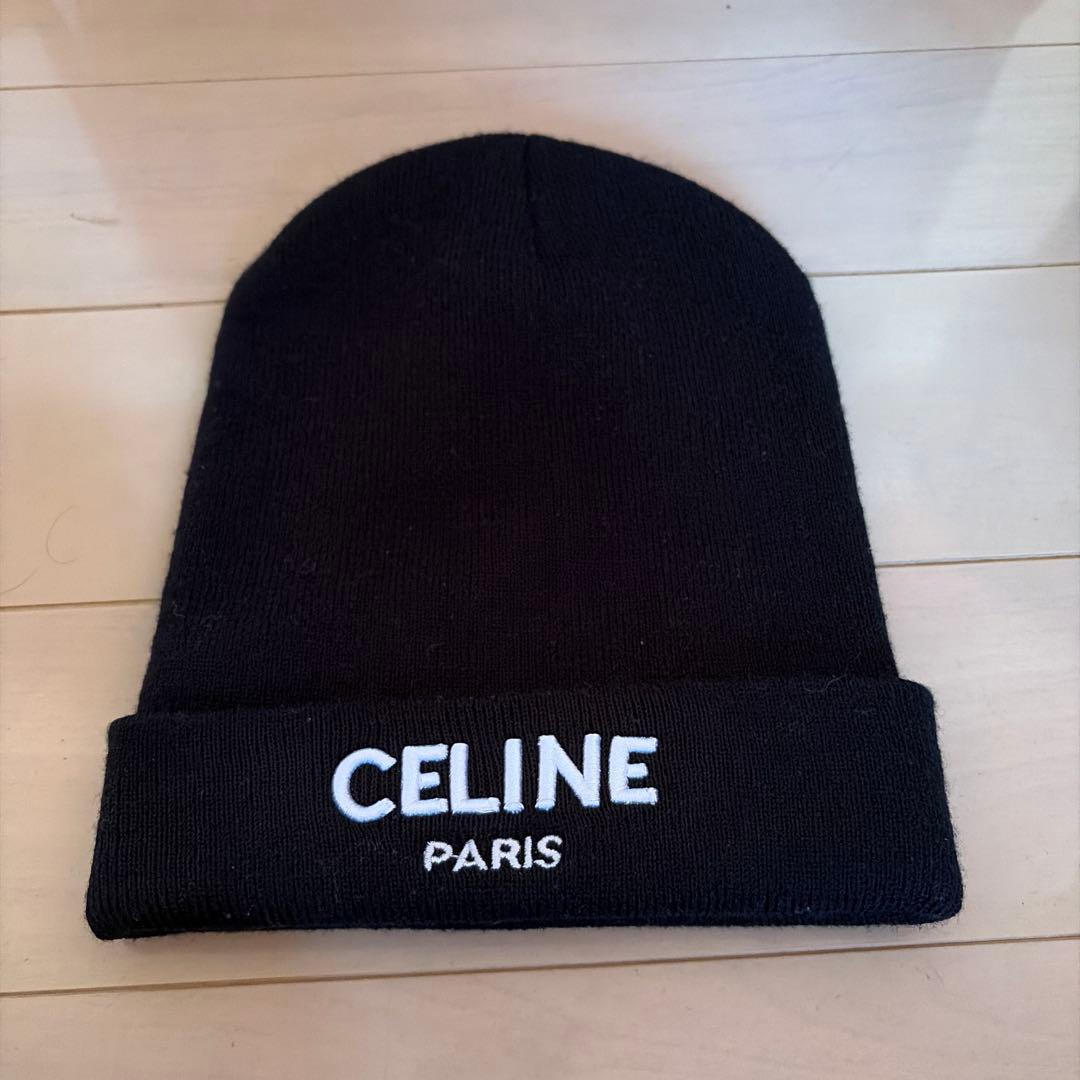 j*e様 CELINE ブラック ニット帽