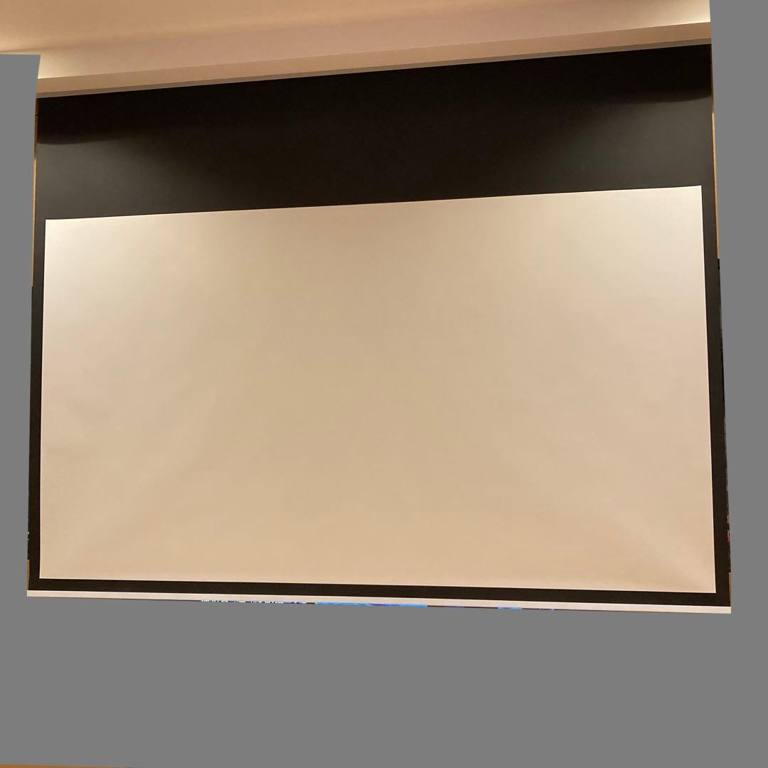 100インチ　電動スクリーン　吊り下げ式　 Unisonic LTW100MWA