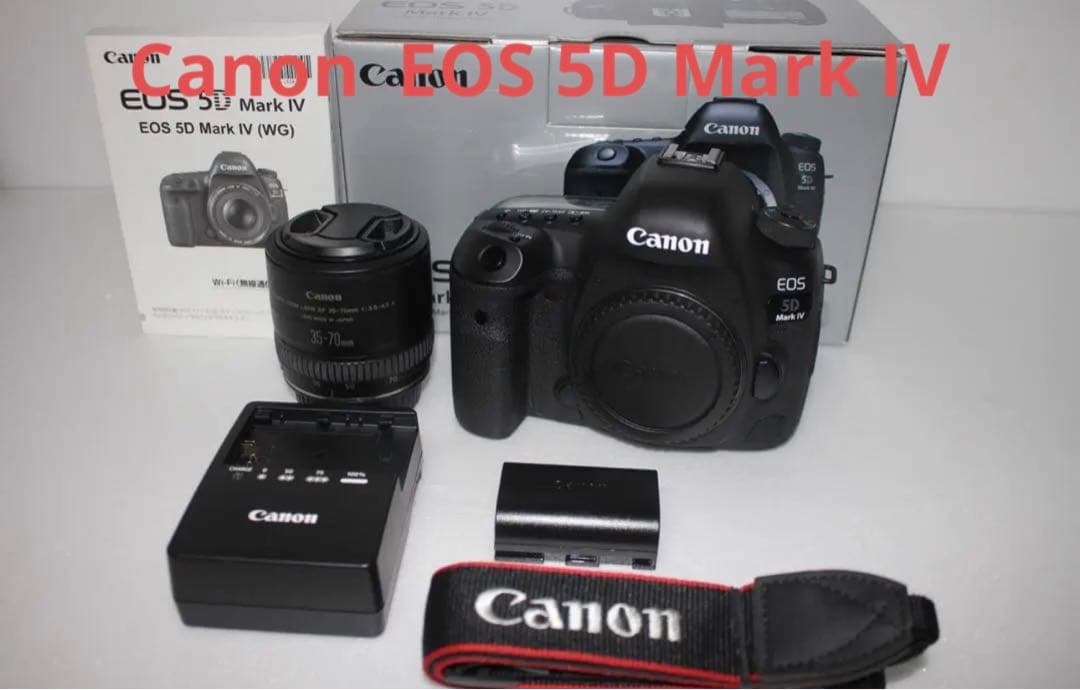 Wi-Fi/動画/canon EOS 5D Mark IV標準レンズセット