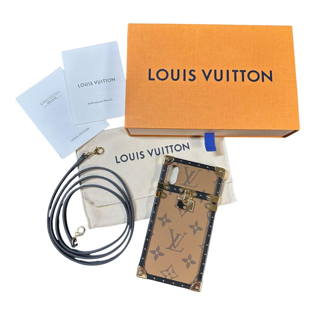 【新品・未使用】 ルイヴィトン iPhone X,XS ケース ストラップ付