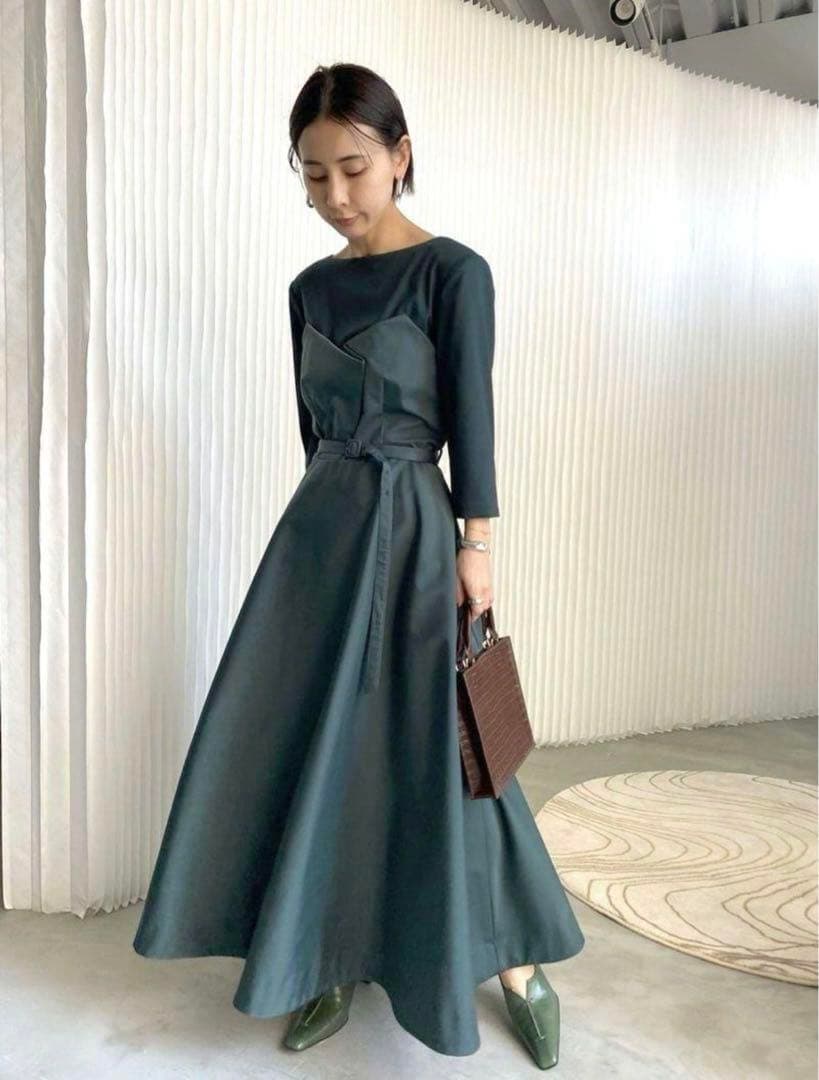 【新品】Ameri DEFORMATION LADY DRESS