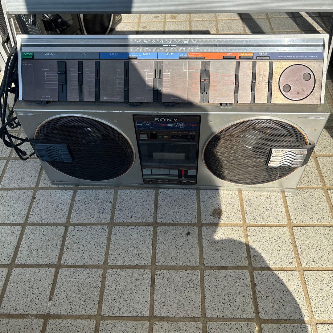 SONY ラジカセ レトロデザイン