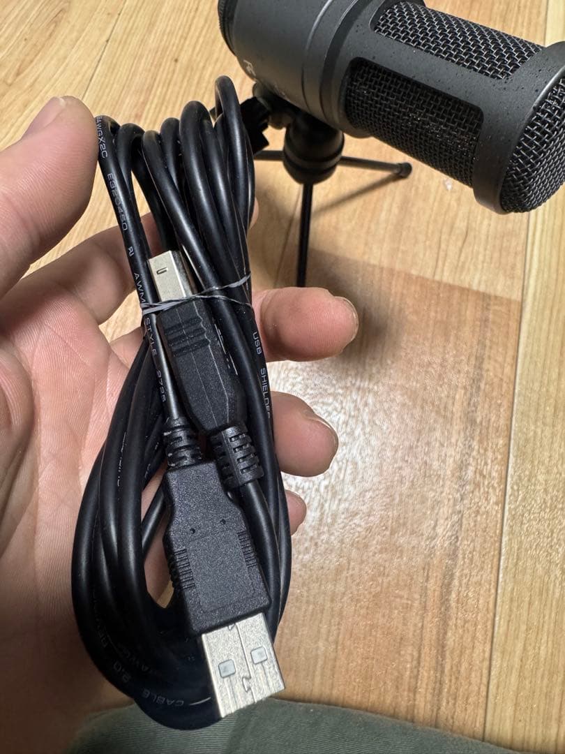 配信機器・PA機器・レコーディング機器 audio-technica AT2020USB+