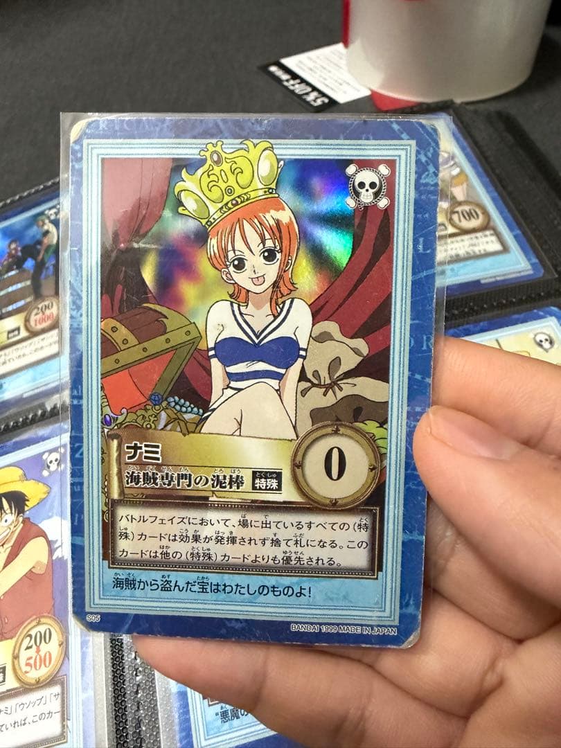 ワンピースカードダス　初期　海賊専門の泥棒　S05ナミ