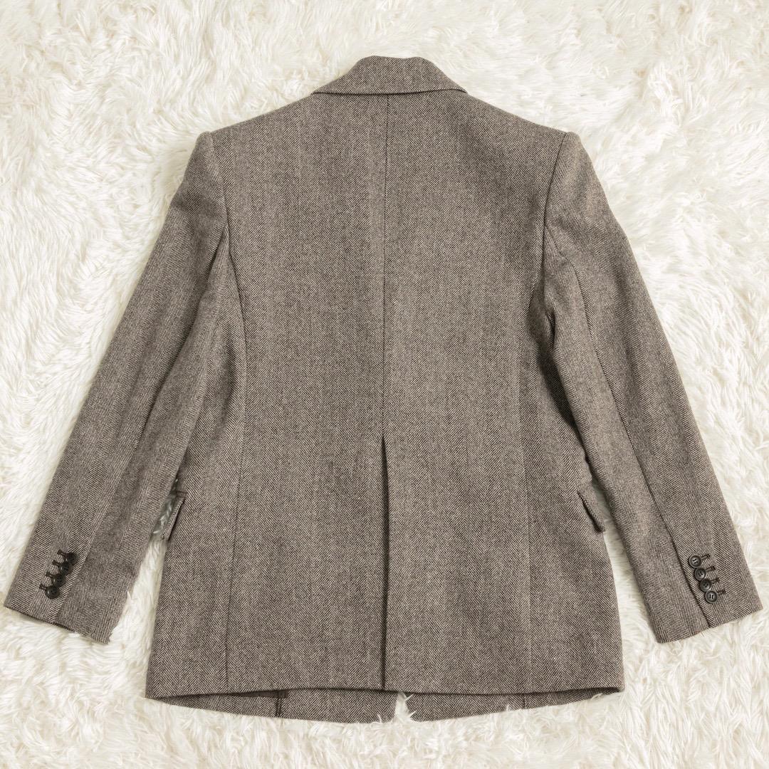 Whim Gazette 長谷川京子さんコラボ ヘリンボーンテーラードジャケット
