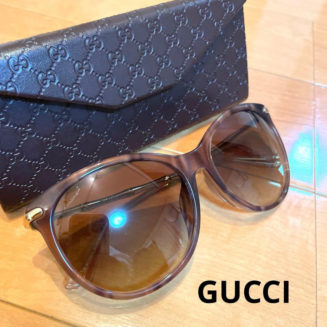 GUCCI サングラス　ベッコウ柄