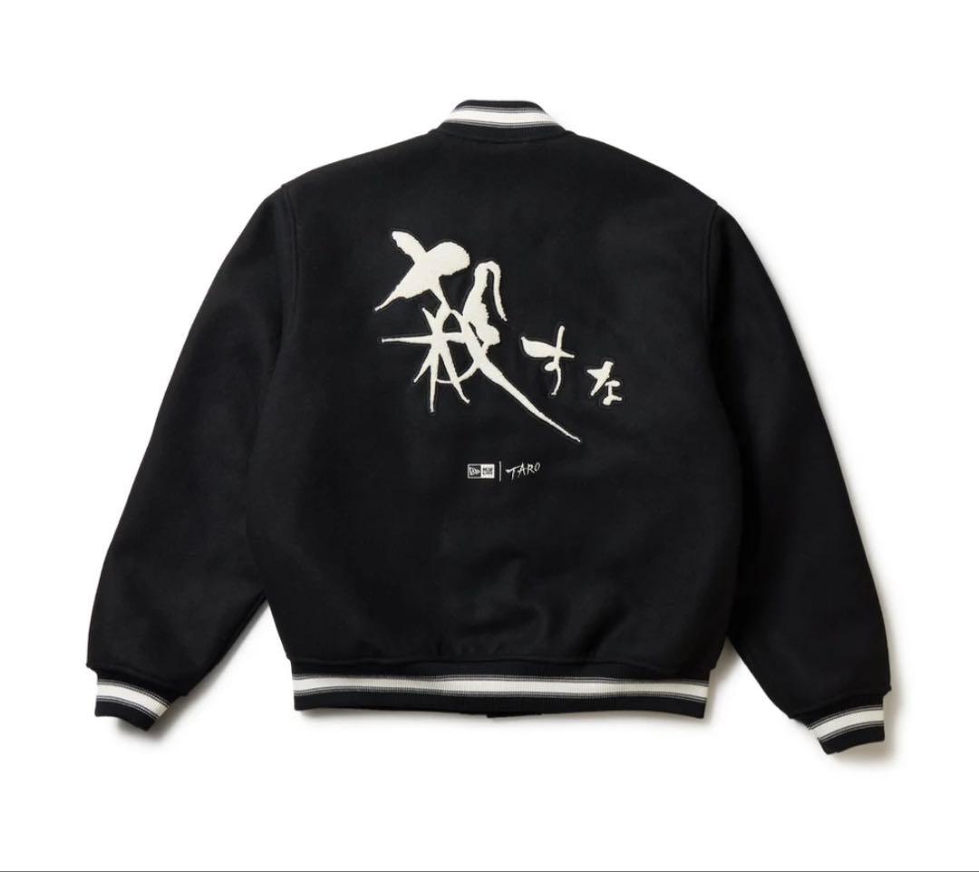 バ*ラ様 NEW ERA メルトン ヴァーシティジャケット 岡本太郎 スタジャン