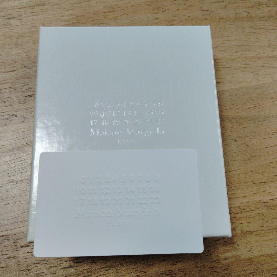 美品Maison Margiela ベージュ 名刺入れ