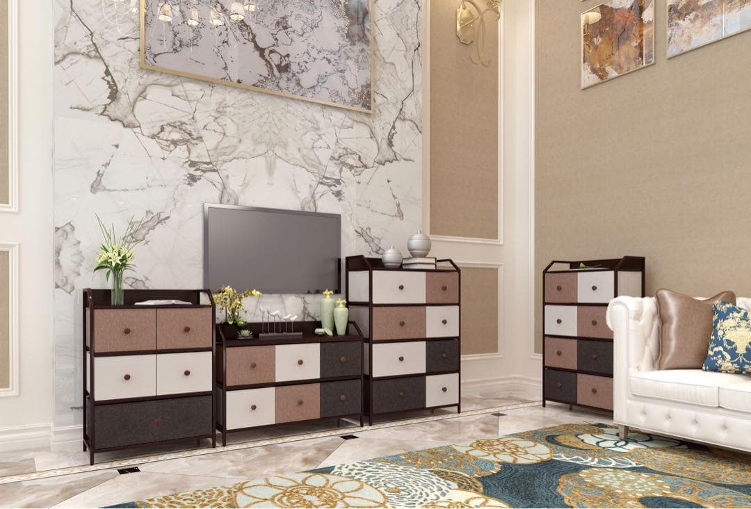 収納チェス4段チェスト ボックス 多目的収納キャビネット棚