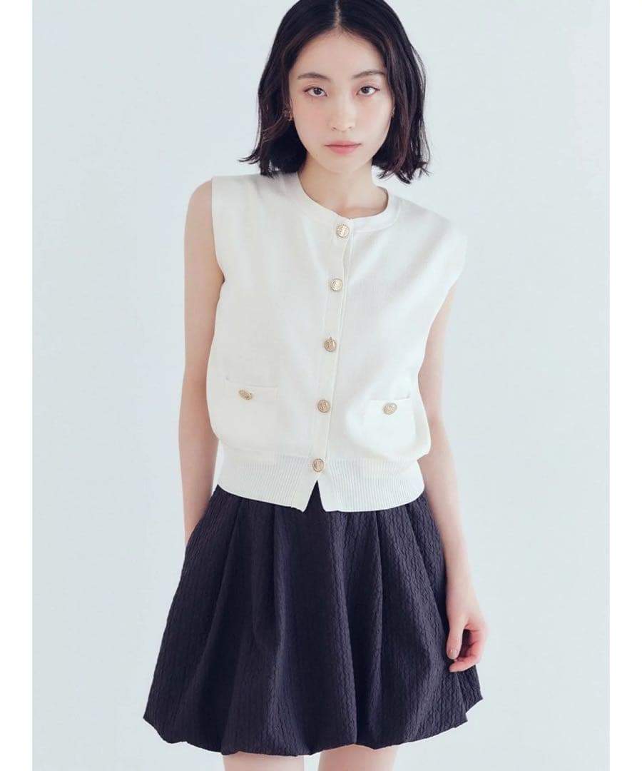 【2025AW美品】Lily Brown バルーンミニスカート