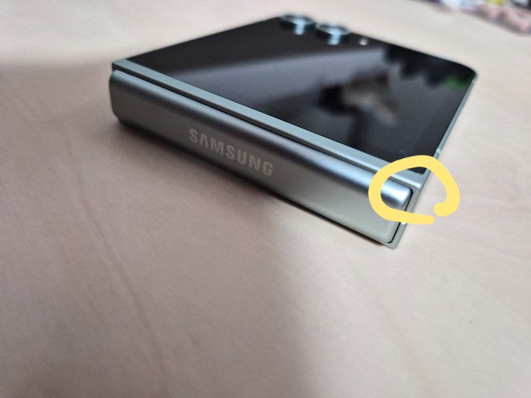 Galaxy ZFlip6 256GB ミント 韓国版 SIMフリー