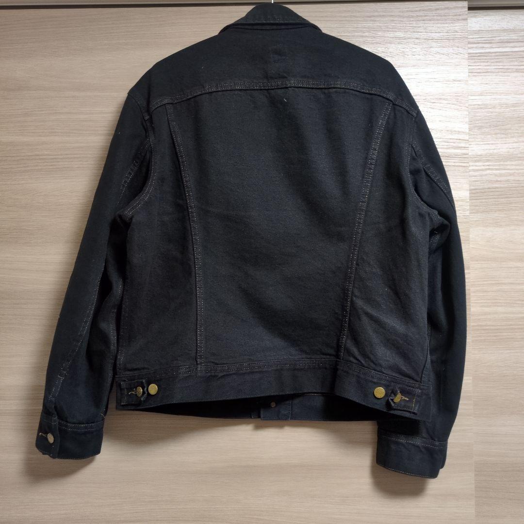 90s Lee 220 後染め ブラックデニム トラッカージャケット ビンテージ