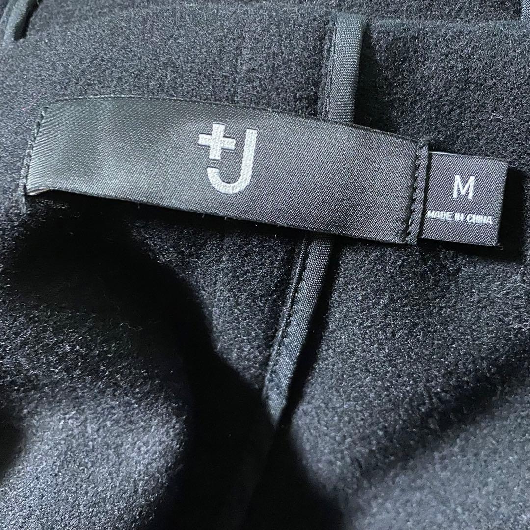 【未使用級✨】＋J ユニクロ ダッフルコート オーバーサイズ 黒 M