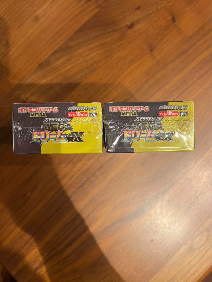 ポケモンカードゲーム ハイクラスパックMEGAドリームex 2BOX シュリンク