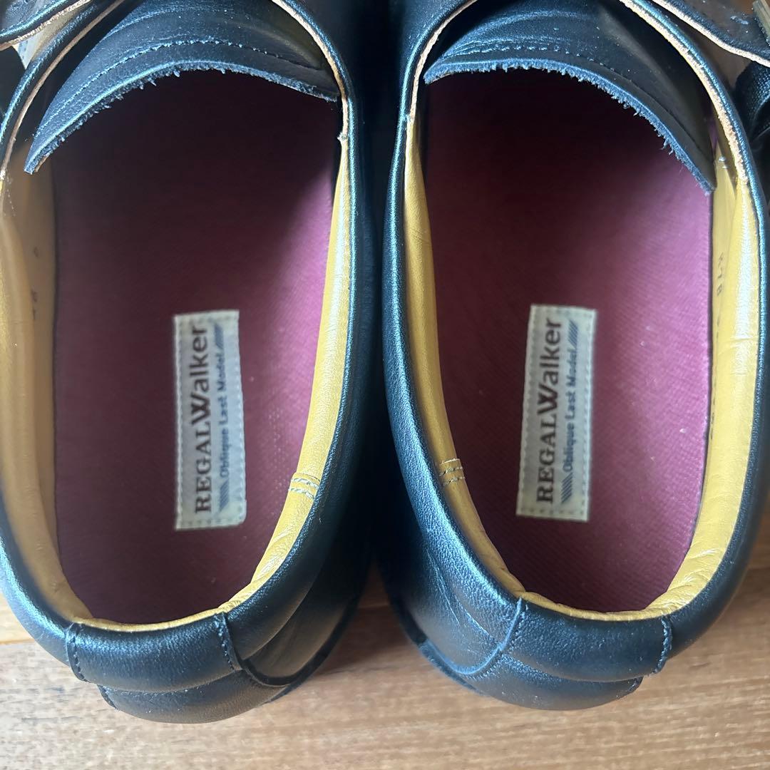 リーガルウォーカー　モンクストラップ　26.0cm ブラック