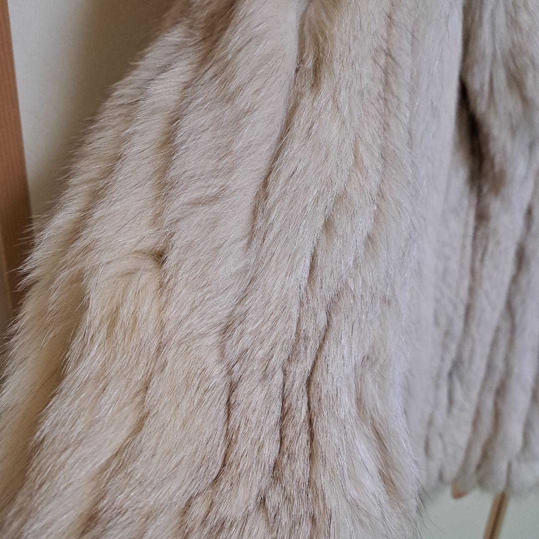 EMBA 毛皮 コート ブルーフォックス ファーコート