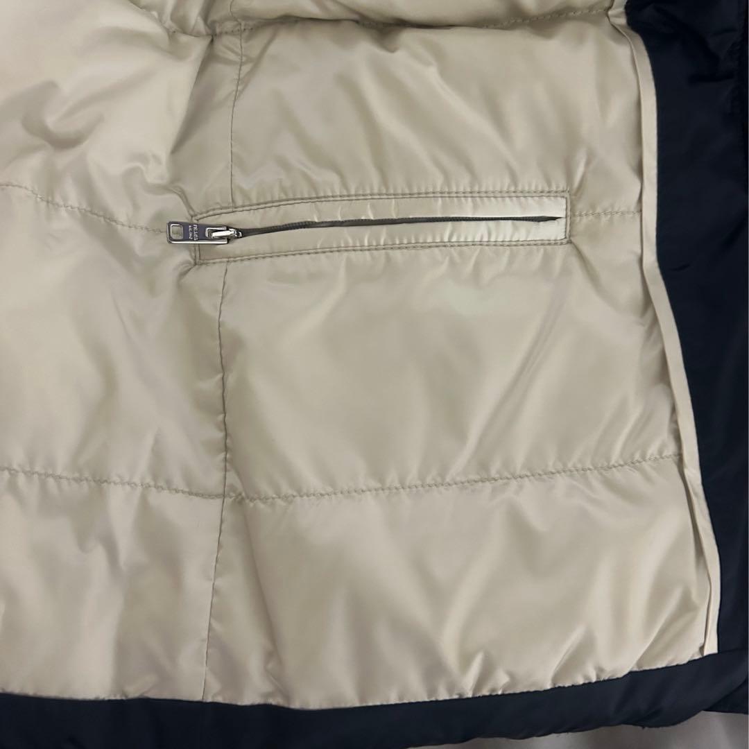 ★PRADA★プラダ★ダウンベスト★三角プレート★ネイビー★290546★