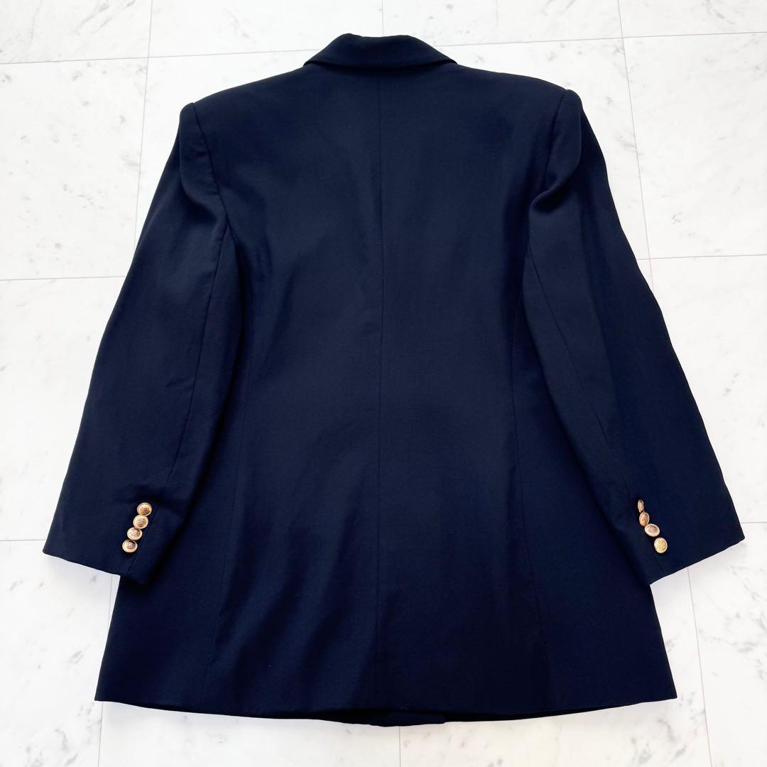 【美品】LAUREN RALPH LAUREN ラルフローレン 紺ブレ 金ボタン