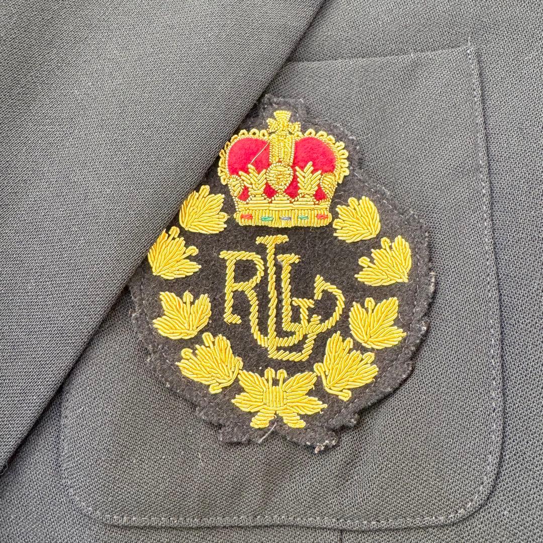 【美品】LAUREN RALPH LAUREN ラルフローレン 紺ブレ 金ボタン