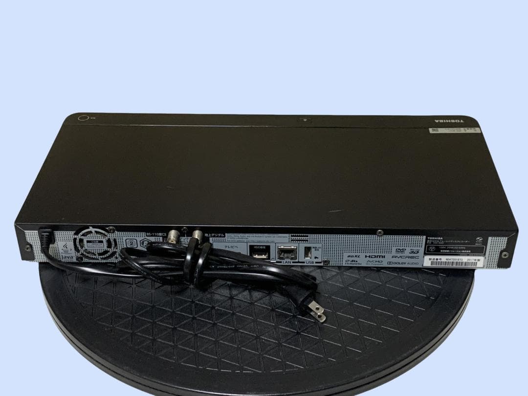 M9779 東芝 REGZA BDレコーダー ブルーレイ DBR-W507