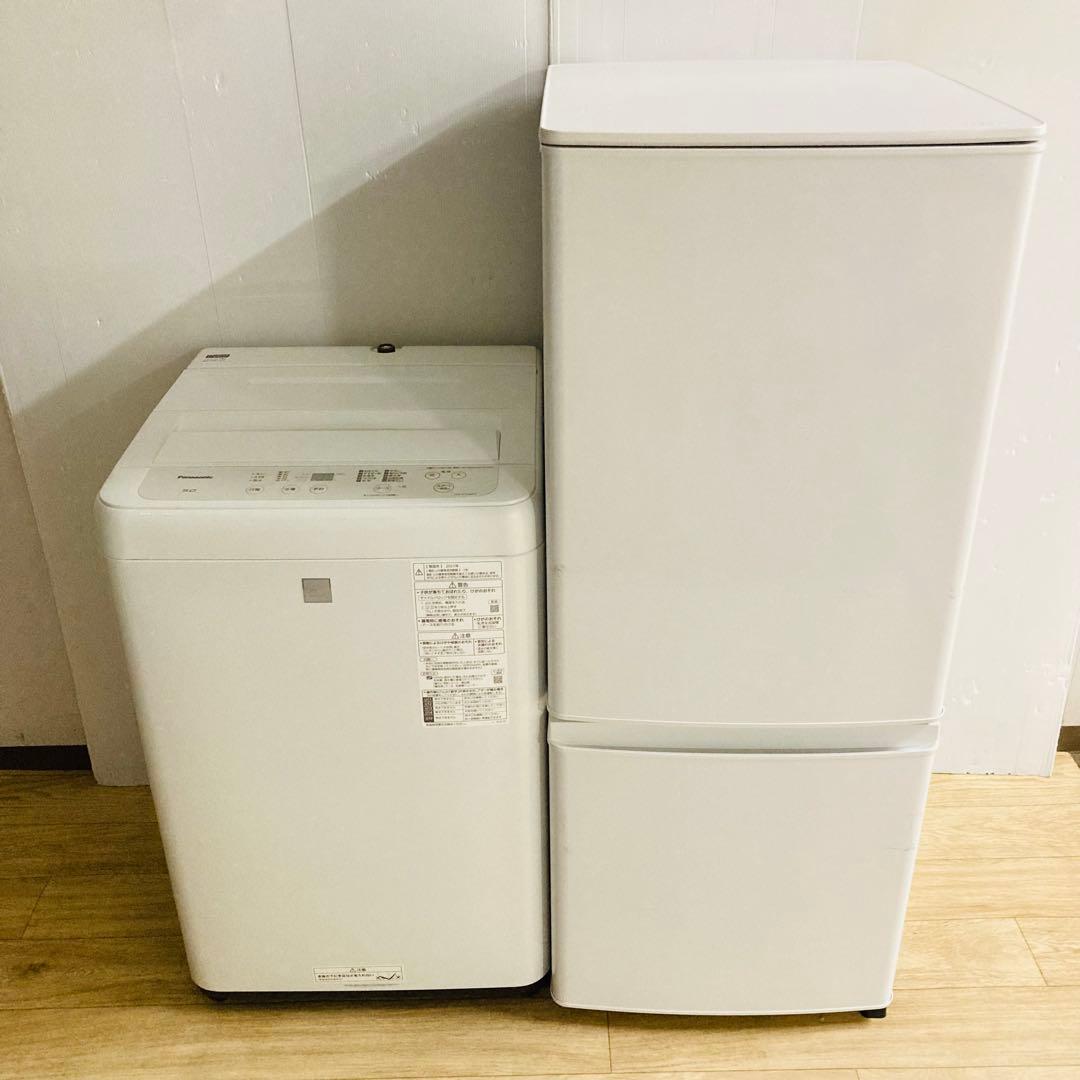 美品パナソニック三菱電機ブランド一人暮らし家電セット❗️大阪、大阪近郊配送無料AA