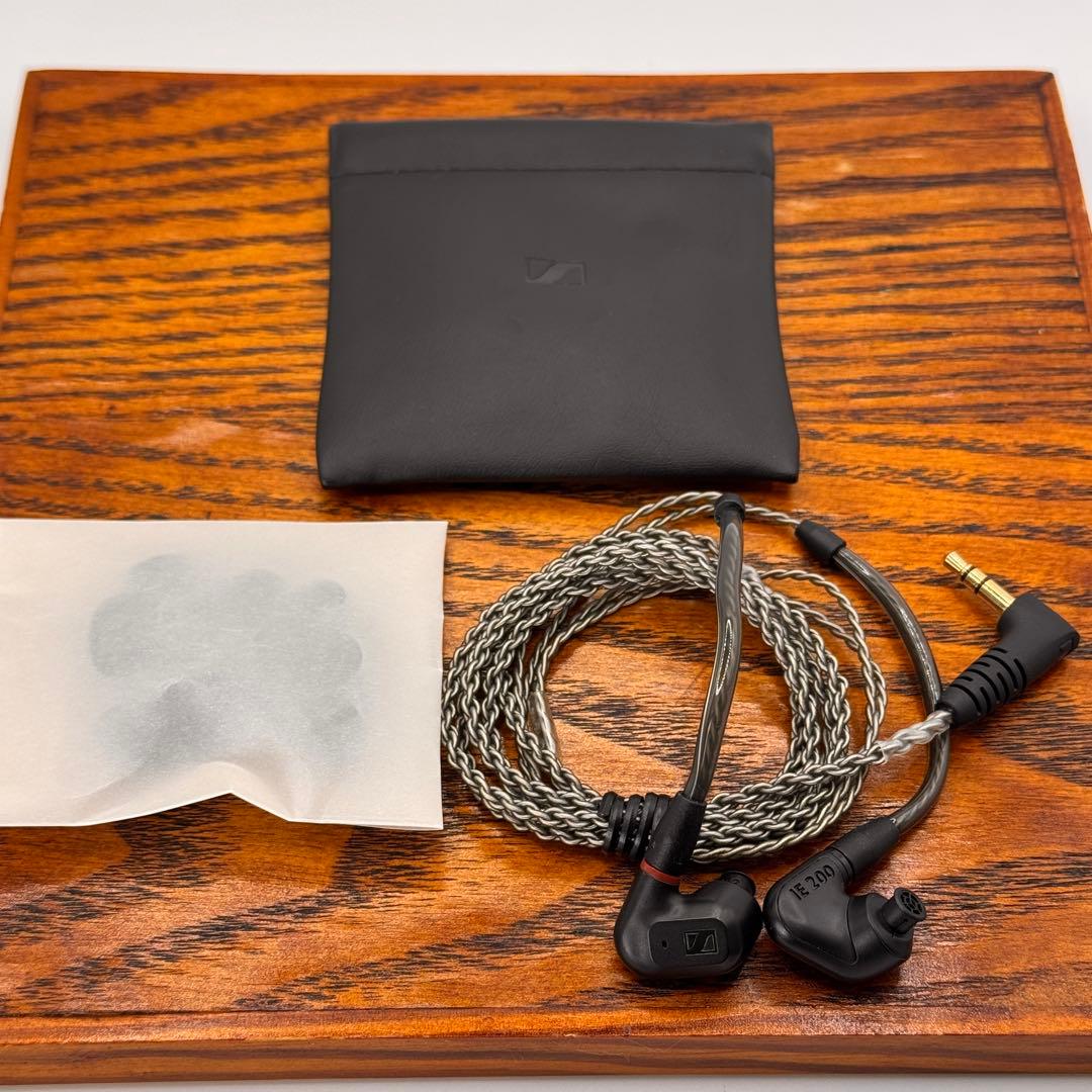 Sennheiser IE200 MMCX 有線イヤホン ポーチ／イヤーピース付