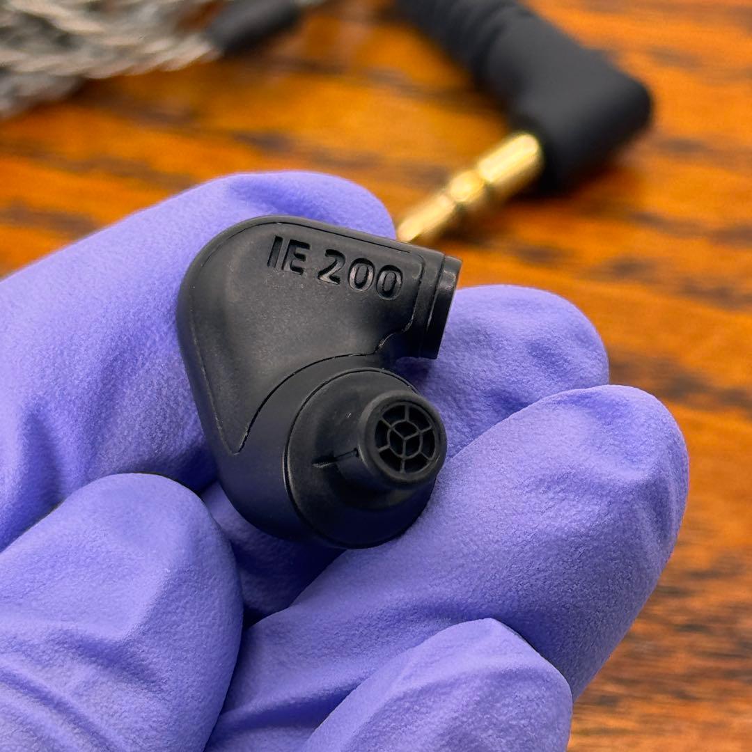 Sennheiser IE200 MMCX 有線イヤホン ポーチ／イヤーピース付
