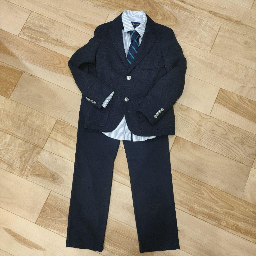 ラルフローレン スーツ ネイビー　銀ボタン