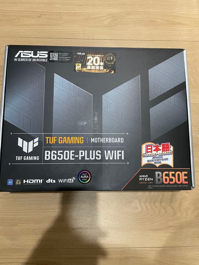 ASUS マザーボード TUF GAMING B650E-PLUS WIFI