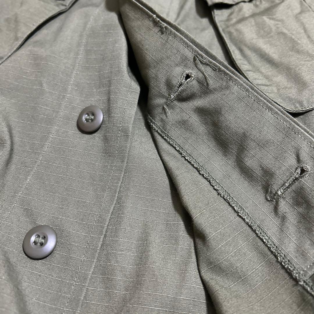 【極美品】70s 米軍実物 ジャングルファティーグ 4th XL-R デッド級