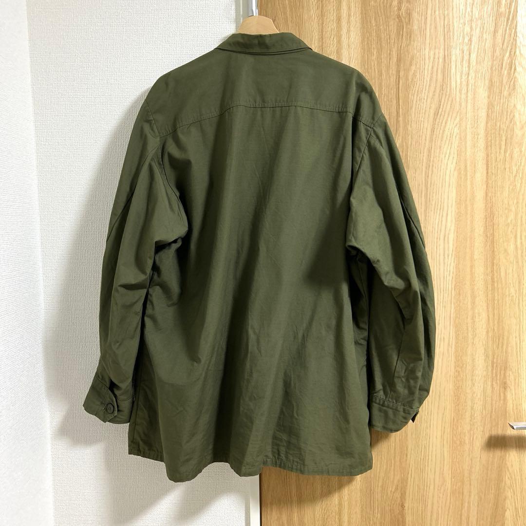 【極美品】70s 米軍実物 ジャングルファティーグ 4th XL-R デッド級