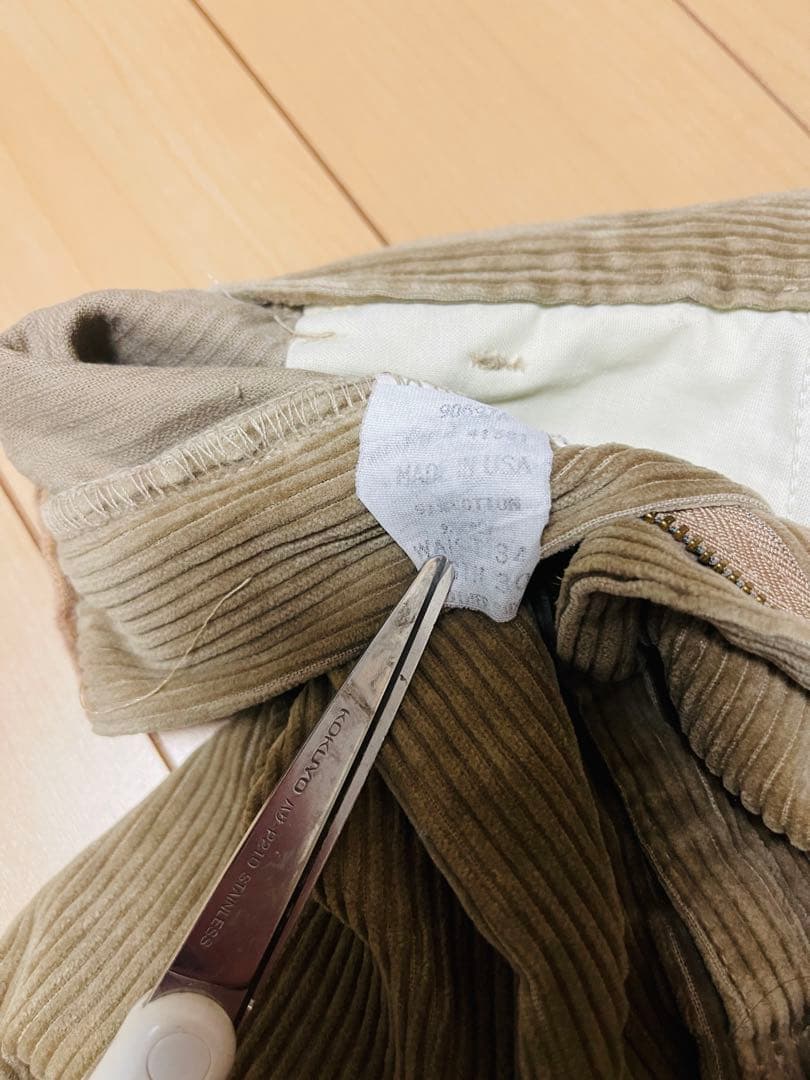 希少 80s 90s USA製 ラルフローレン 2タック コーデュロイパンツ